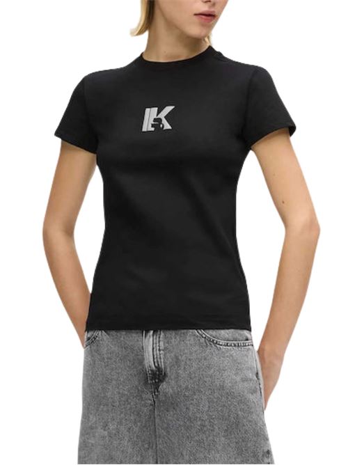 T-shirt slim fit Karl Lagerfeld jeans | B2W17064999